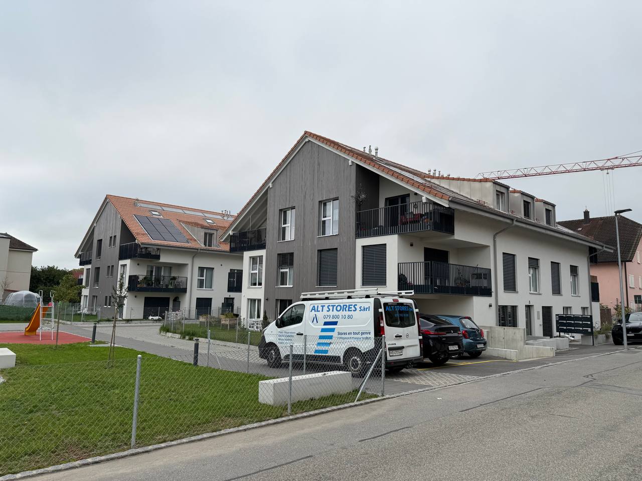 ALT Stores Sàrl — Van sur chantier